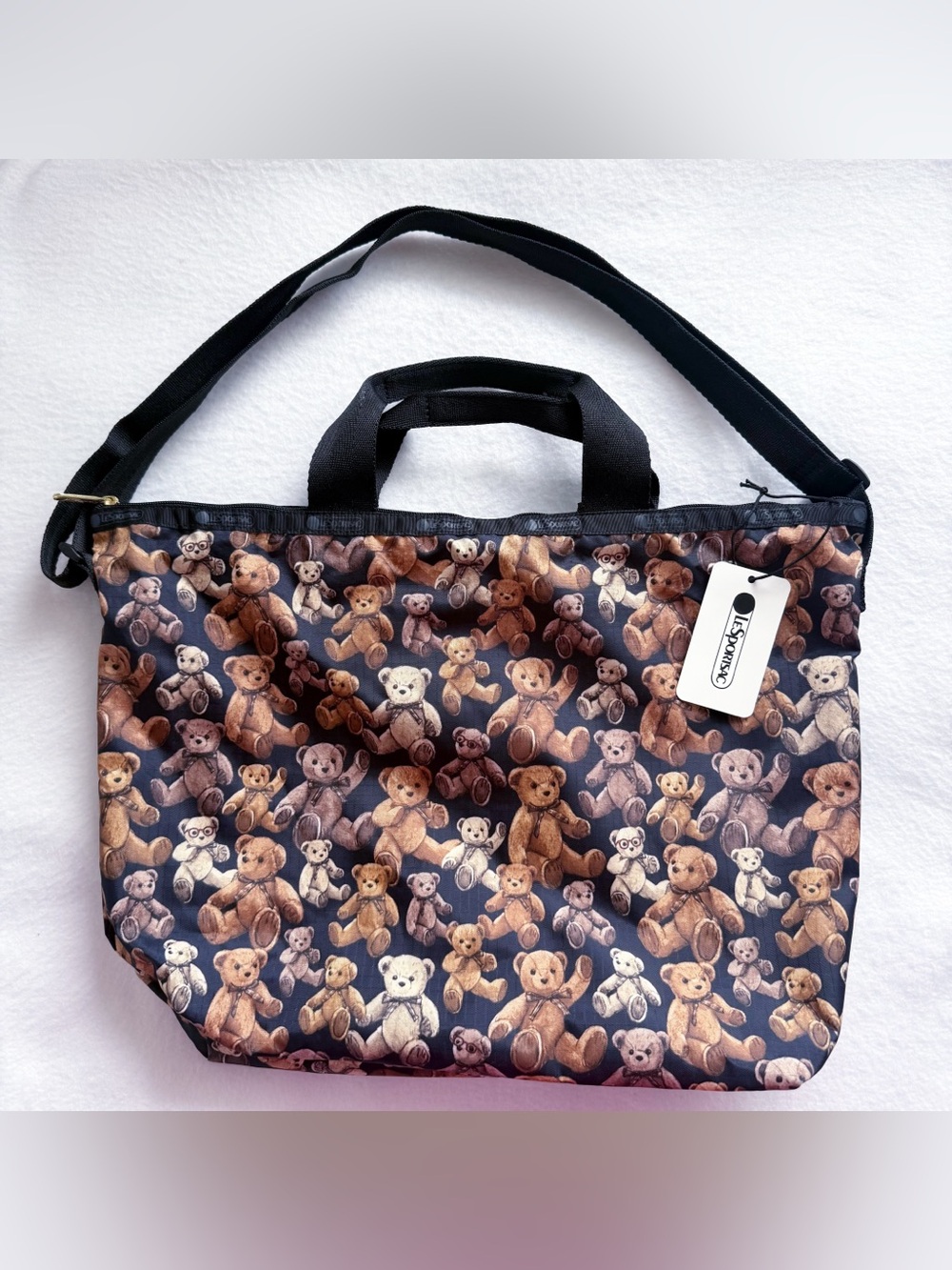LeSportsac Deluxe Easy Carry Tote Bear Party